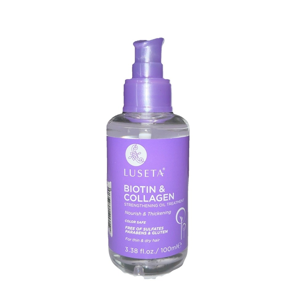 Luseta Biotin‎ & Collagen Strengthening Hair Oil Treatment 3.38 fl oz / 100 ml